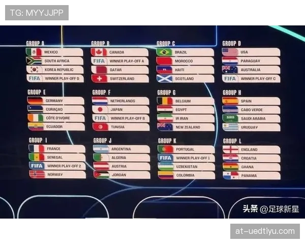 2026世界杯各小组第二名竞争形势分析
